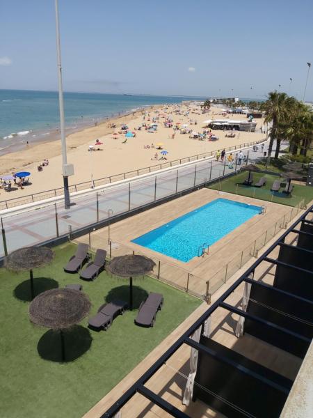 Op de foto is het object Casa deI Mar Chipiona II te zien, gelegen in de stad Chipiona.