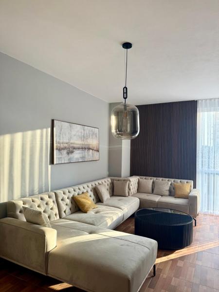 Na zdjęciu widoczny jest obiekt Sea Apartment położony w mieście Lezha.