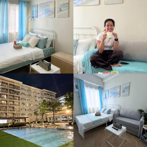 Tampisaw Alon - Coastal Boho Unit with Pool, Karaoke, 100mbps WiFi, Manila