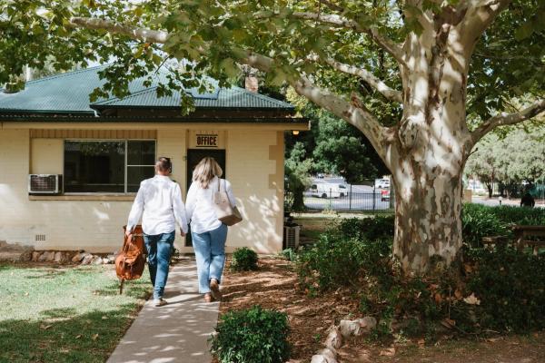 På billedet ses objektet Mudgee Riverside Park beliggende i byen Mudgee.