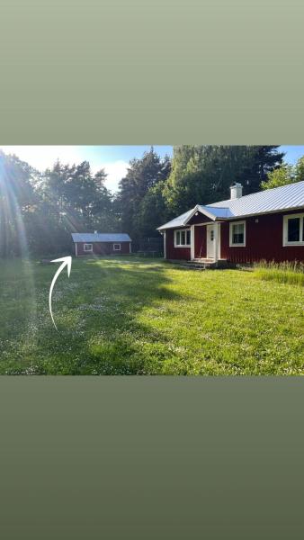 Na zdjęciu widoczny jest obiekt Nyrenoverad stuga på Mellersta Öland położony w mieście Räpplinge.