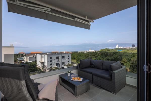Seaview Apartment Kostrena Two - Happy Rentals - Bakar