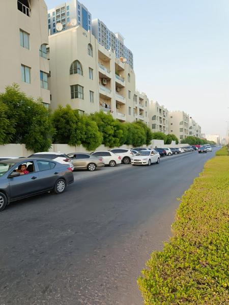 The photo shows the Ajman Friends Downtown Apartment Fully Yours Two Rooms and Kitchen for 3 People located in the city of Ajman .