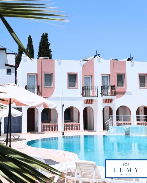 På billedet ses objektet Bodrum Eskiçeşme Lumy Hotel - Private Pool beliggende i byen Çırkan.