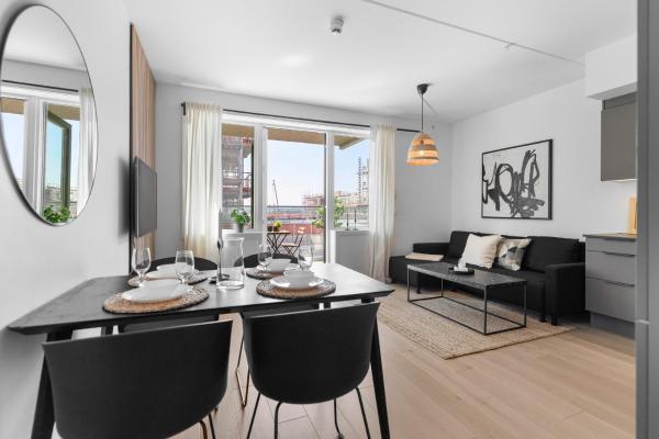 A la foto es mostra l'objecte High standard apartment in city center situat a la ciutat de Oslo.