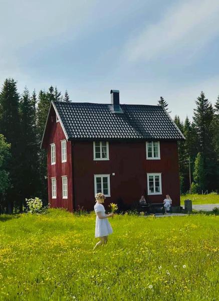 照片显示了位于Kleiv市的Idyllisk Småbruk物件。