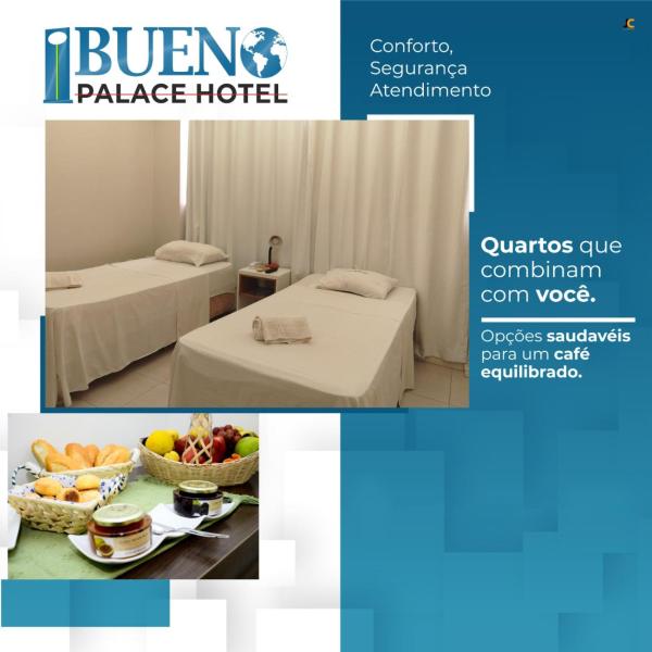 A la foto es mostra l'objecte Bueno Palace Hotel situat a la ciutat de Macapá.