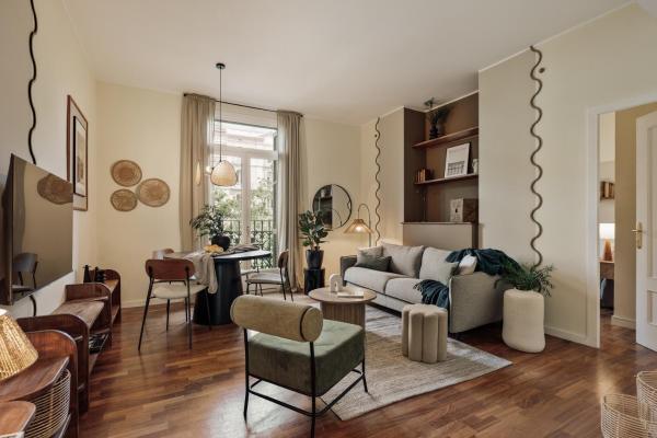 Edera - 3 bedrooms and balcony in Eixample Dreta, Barcelone