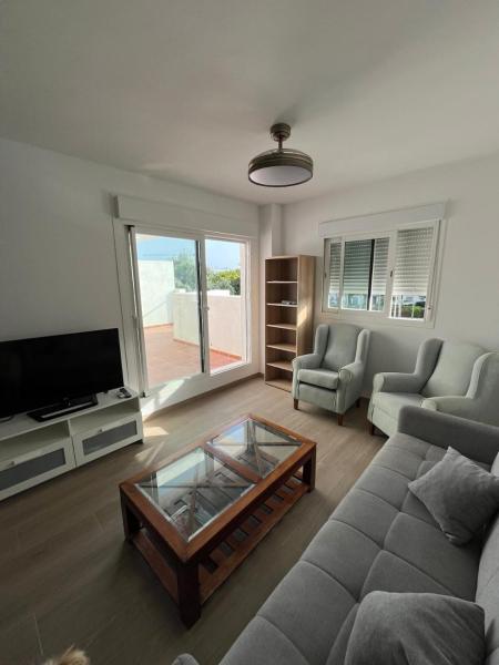 Na fotografii je vidět objekt Apartamento Luxury la Ballena nacházející se ve městě Chipiona.