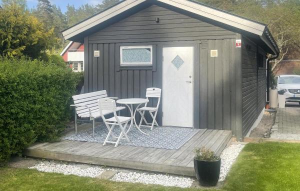 The photo shows the 1 Bedroom Beautiful Home In Bro located in the city of Bro.