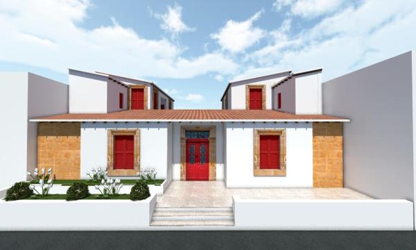 Στη φωτογραφία φαίνεται το αντικείμενο House of The Rose Queen που βρίσκεται στην πόλη Βρυσούλες.