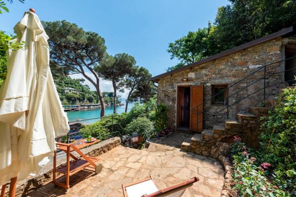 Na fotografii je vidět objekt Portofino Sea View Home in Paraggi nacházející se ve městě San Fruttuoso.