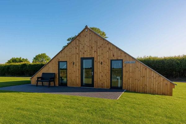 A la foto es mostra l'objecte Eider Lodge situat a la ciutat de Huttoft.