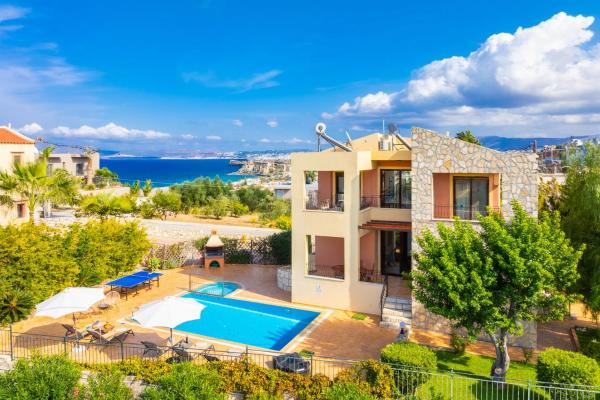 A la foto es mostra l'objecte Villa Pasiphae 1 situat a la ciutat de Stalós.