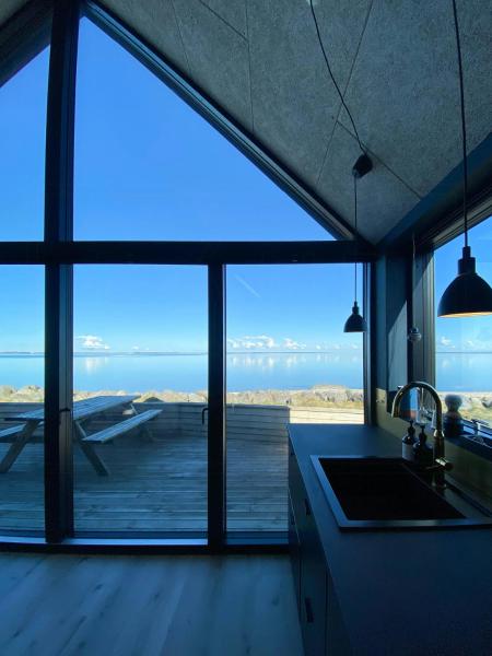 På billedet ses objektet Panoramic Views Of Venø Bay At Handbjerg Marina beliggende i byen Vinderup.
