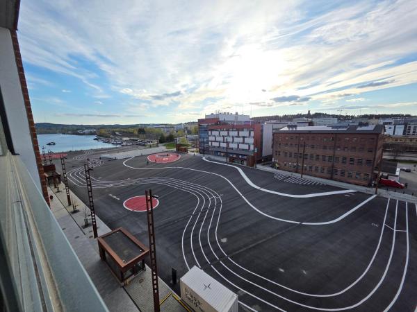 Nella foto è visibile l'oggetto Lutakko Sky Sauna, Free parking, Balcony view Rahulihomes situato nella città di Jyväskylä.