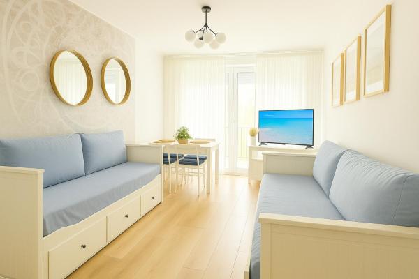 Bilde 1: Sun & Sea Baltic Beach Gdańsk Brzeźno przy plaży