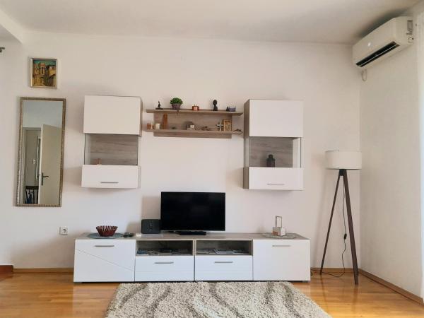 På bildet vises objektet Apartment Sky Hill house 85 m2 som ligger i byen Sušići.