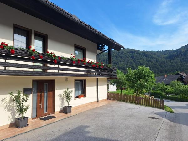 写真にはブレッド市にあるApartma P&Bが写っています。
