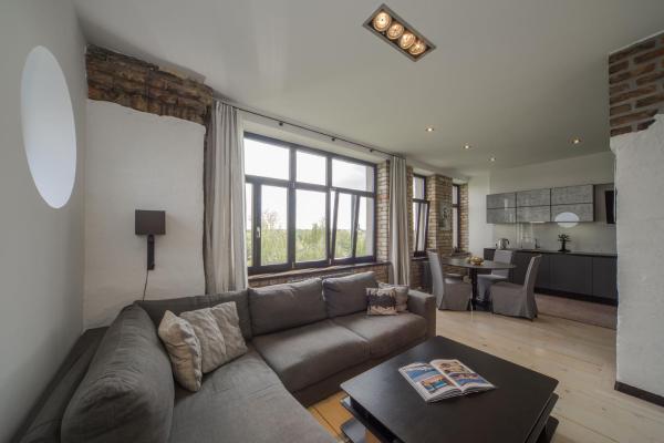 A la foto es mostra l'objecte Riga Luxury Loft with Terrace situat a la ciutat de Riga.