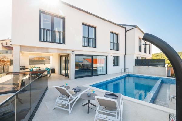 Holiday House With A Swimming Pool Vrbnik, Krk - 24519 - Punat