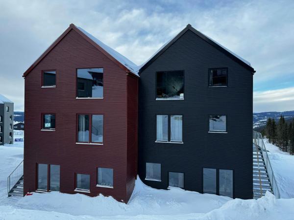 A la foto es mostra l'objecte Modern Apartment Overlooking Gudbrandsdalen situat a la ciutat de Øyer.
