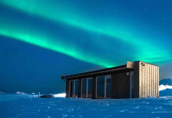 A la foto es mostra l'objecte Unique Small Cabin With Sauna View In Lofoten situat a la ciutat de Ramberg.