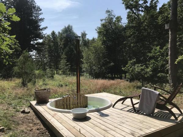 A la foto es mostra l'objecte Charming Summerhouse In Korshage's Wild Nature situat a la ciutat de Rørvig.