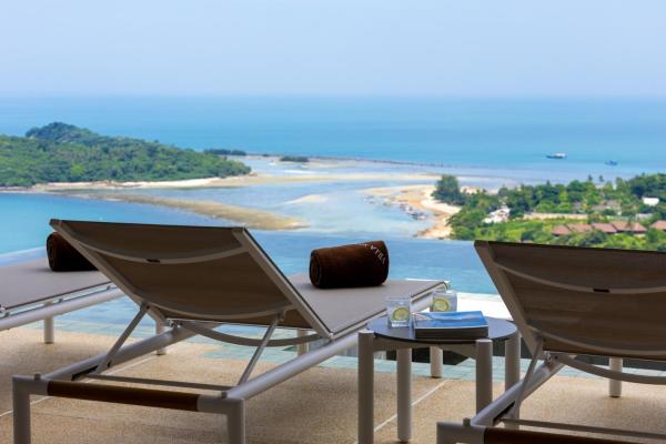 På billedet ses objektet Villa Aroka 4 Bed Sea View - KBR41 beliggende i byen Koh Samui.