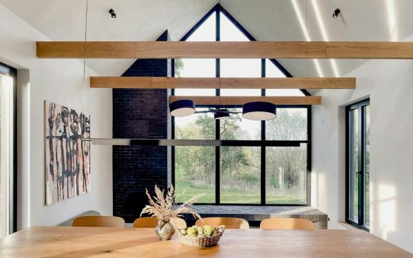 A la foto es mostra l'objecte Stylish Design Retreat Near The Lake situat a la ciutat de Wallmow.