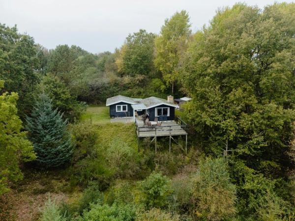 A la foto es mostra l'objecte Cozy Holiday Home With Forest And Fjord Views situat a la ciutat de Roslev.