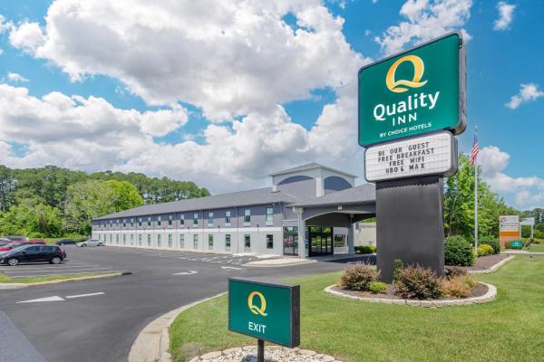Nella foto è visibile l'oggetto Quality Inn Washington NC situato nella città di Washington.