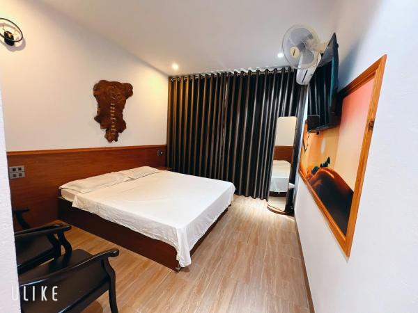 A la foto es mostra l'objecte square Homestay & coffee situat a la ciutat de Bắc Hà.