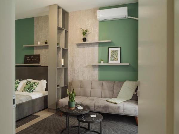 A la foto es mostra l'objecte Nexus Olive Studio Plaza situat a la ciutat de Bucarest.
