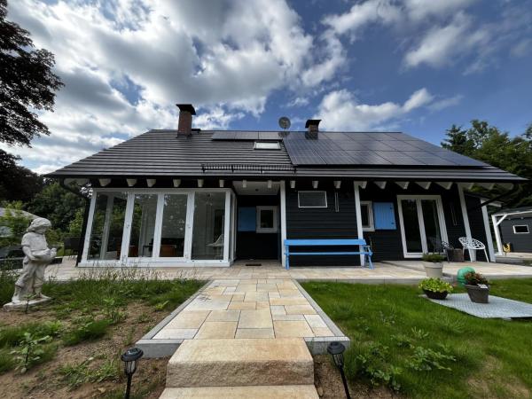 På billedet ses objektet Ferienhaus Waldsiedlung beliggende i byen Busenborn.