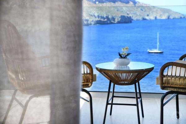 A la foto es mostra l'objecte Blue Horizon Apartment situat a la ciutat de Kamári.
