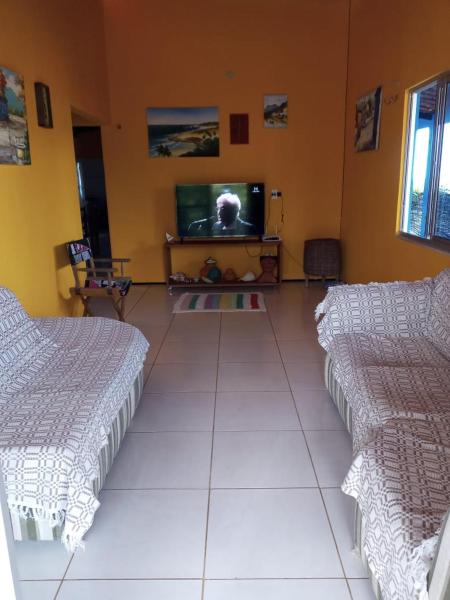 La photo montre l'objet Casa vista mar, perfeita para família e amigos situé dans la ville de Camboa.