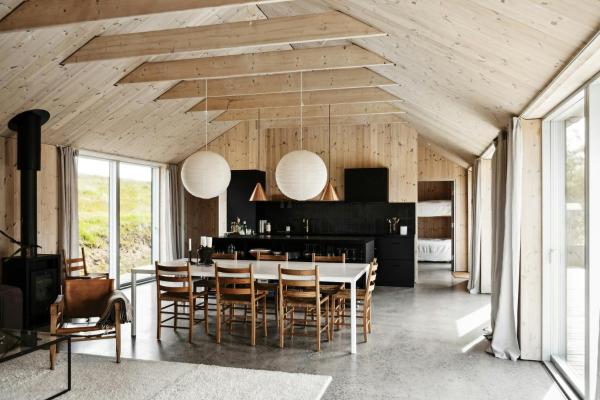 La photo montre l'objet Architect-Designed Dream Home In Ebbeløkke situé dans la ville de Ebbeløkke.