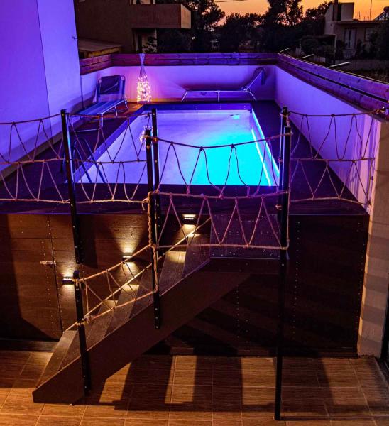 Woodoven Home - Pool, Bbq & Outdoor Cinema - Creta