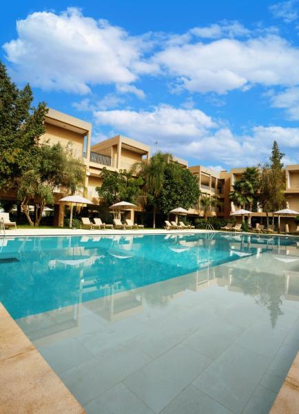 Auf dem Foto ist das Objekt Rawabi Hotel Marrakech & Spa in der Stadt Marrakesch zu sehen.