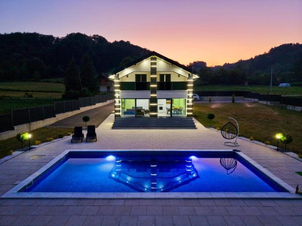 The photo shows the Villa La Casa Del Sol located in the city of Srebrenik.