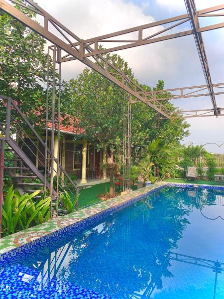 A la foto es mostra l'objecte TAM COC SUNRISE HOMESTAY - Vân Viễn - đội 2 situat a la ciutat de Vũ Lâm.