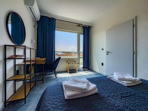 Στη φωτογραφία φαίνεται το αντικείμενο Skyline Terrace Apartment in Center 1 που βρίσκεται στην πόλη Σόφια.