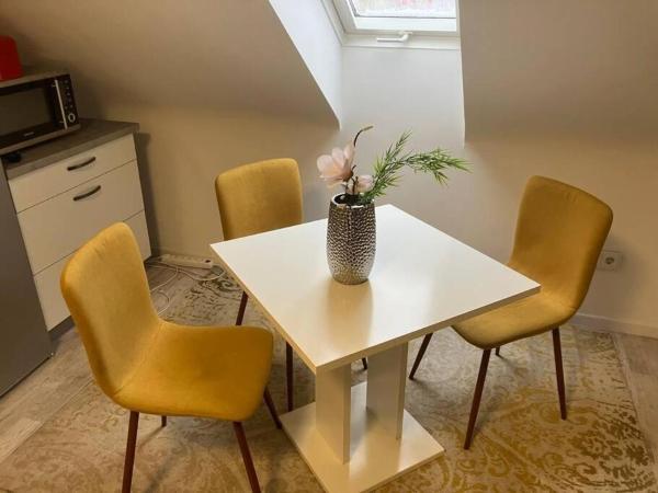 A la foto es mostra l'objecte Singel Apartment Wohnen auf Zeit situat a la ciutat de Altendorf.