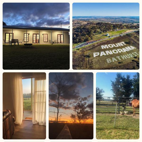 På billedet ses objektet Bathurst Accomodation, 9 minutes to Mount Panorama beliggende i byen Dunkeld.