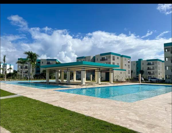 A la foto es mostra l'objecte serena villague situat a la ciutat de Punta Cana.