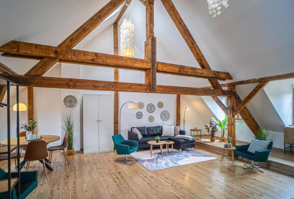 Loft Ferienwohnung, Ашерслебен