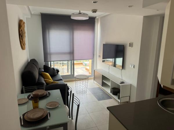 Na fotografii je vidět objekt Apartamento Atico Vera Puerto Rey nacházející se ve městě Vera.