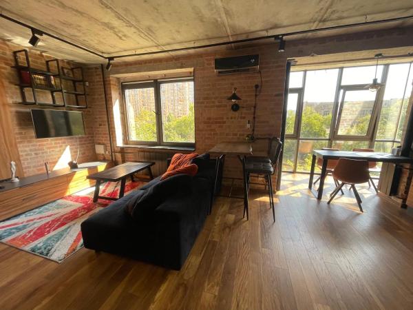 A la foto es mostra l'objecte Loft by the sea situat a la ciutat de Odessa.
