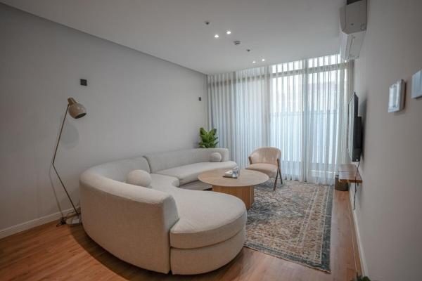 A la foto es mostra l'objecte Mabaat-Luxury 3BR-Al Malqa 585 situat a la ciutat de Riad.